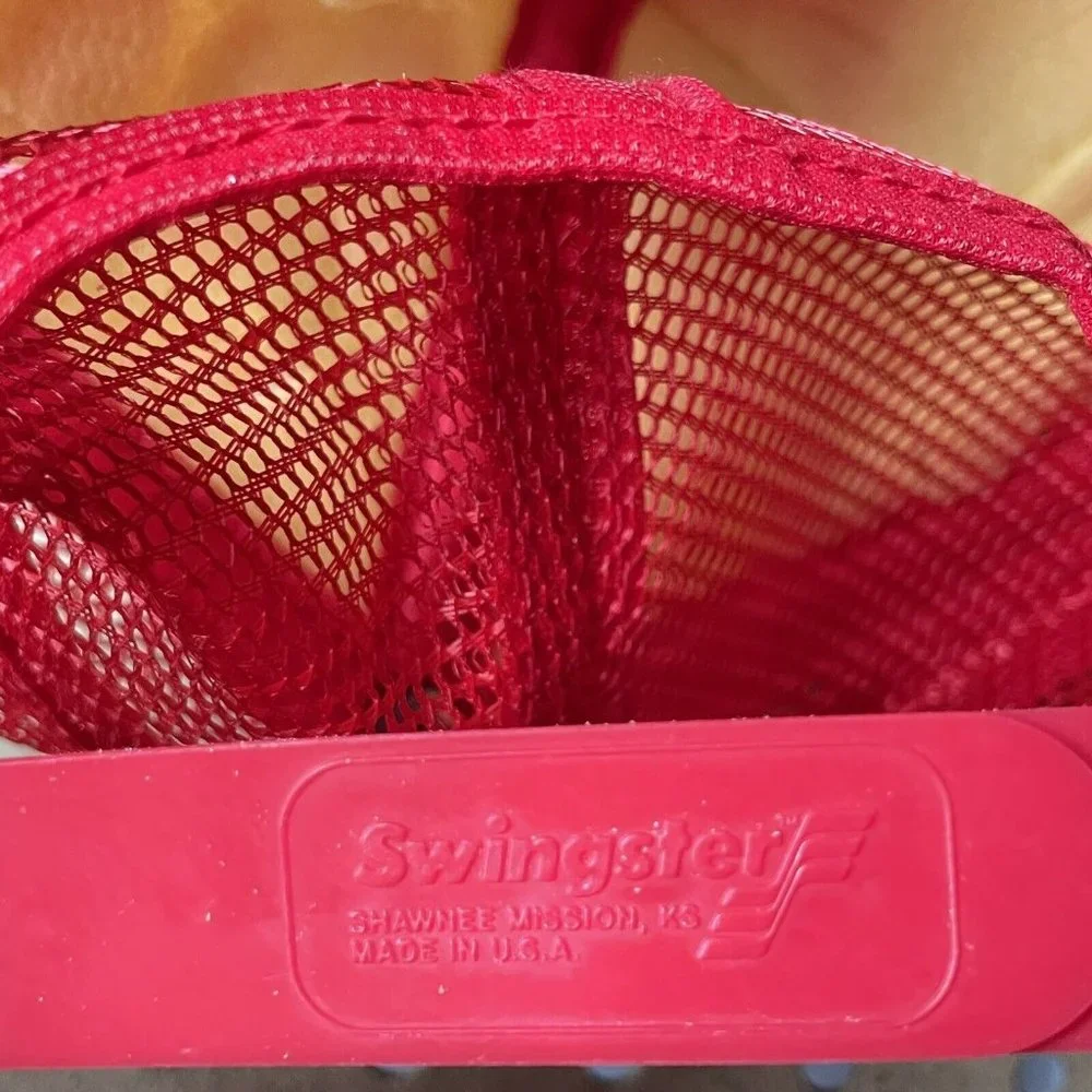 Red Man Chewing Tobacco Vintage Swingster USA Trucker Hat Cap 80s 90s Patch